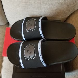 UNC Nike Slides